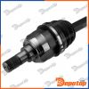Demi-Arbre de Transmission MTM droite pour HYUNDAI | NPW-KA-416, 224400